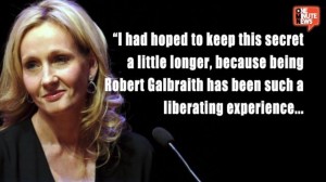 J. K. Rowling Quote On Robert Galbraith